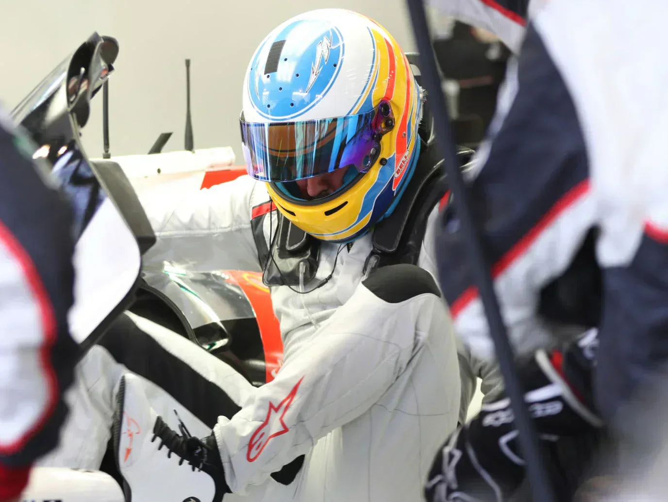 2017 Fernando Alonso McLaren F1 Race Boots - F1 Vintage Racewear