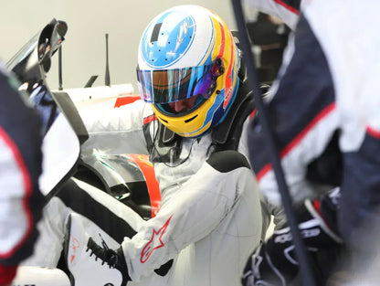 2017 Fernando Alonso McLaren F1 Race Boots - F1 Vintage Racewear