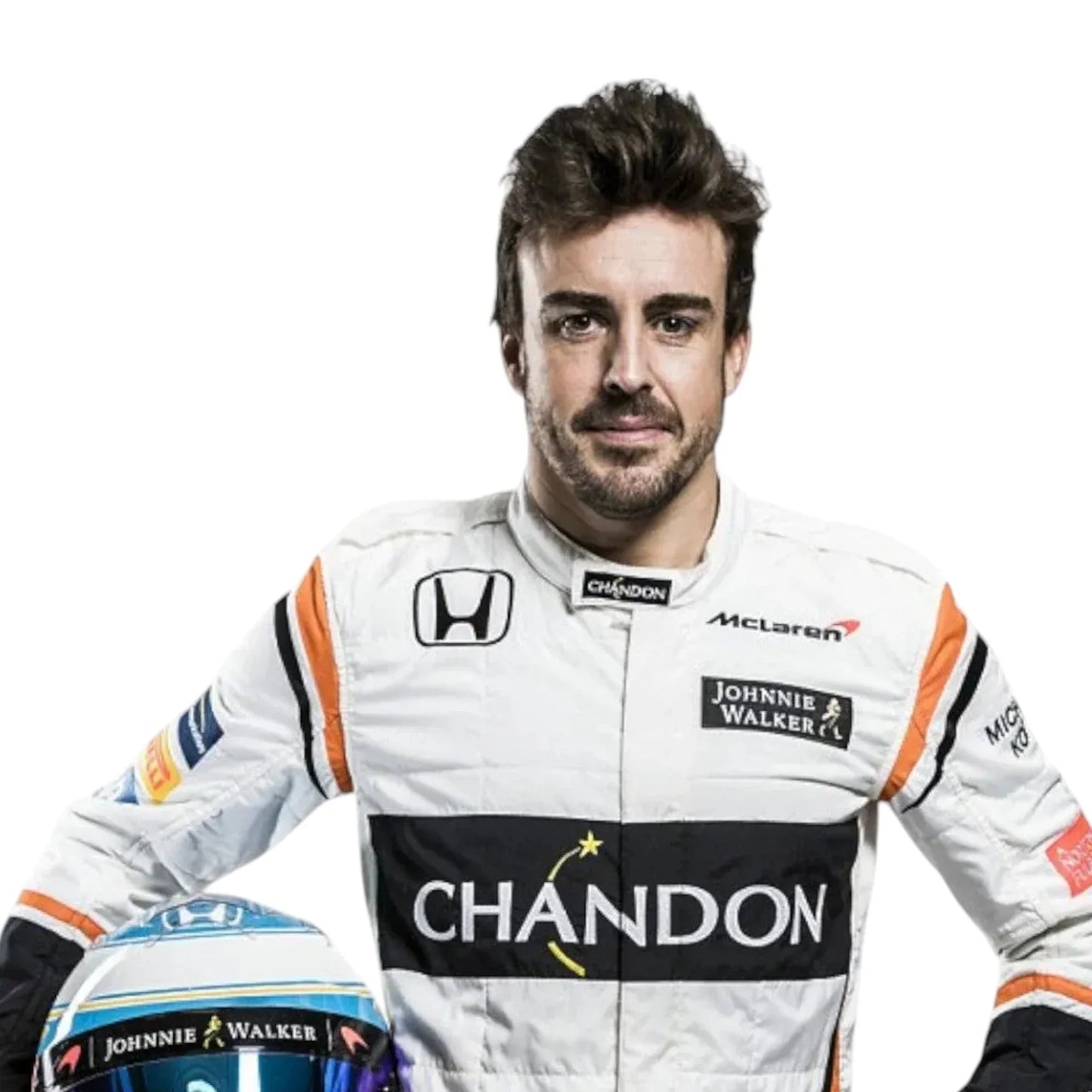 Fernando Alonso 2017 McLaren Formula One Race Suit Replica