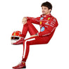 2025 Charles Leclerc Scuderia Ferrari F1 Team Race Suit - F1 Vintage Racewear