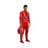 2024 Monaco Grand Prix Scuderia Ferrari HP Charles Leclerc Race Suit - Vintage F1 Racewear