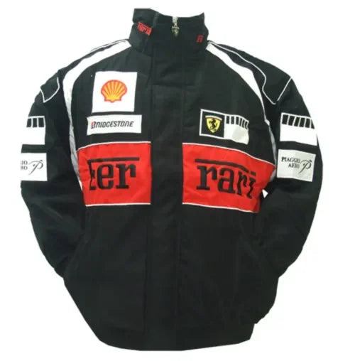 Ferrari Piaggio Aero F1 Racing Jacket - F1 Vintage Racewear