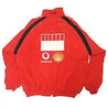 Ferrari Vodafone Racing Jacket Red & White - F1 Vintage Racewear