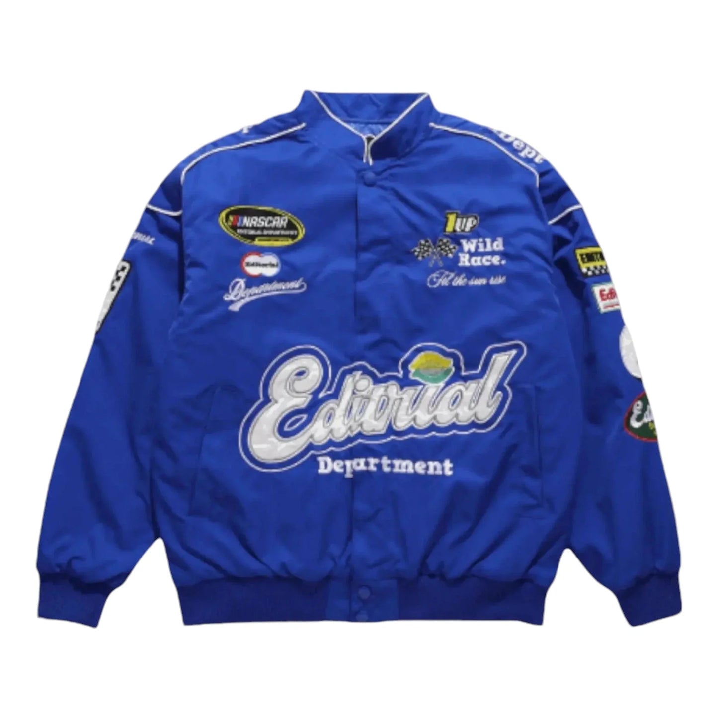 Formula One Racing Embroidered Jacket - F1 Vintage Racewear