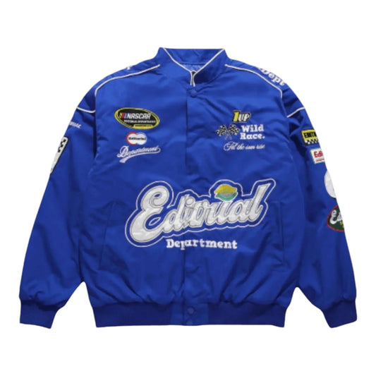 Formula One Racing Embroidered Jacket - F1 Vintage Racewear