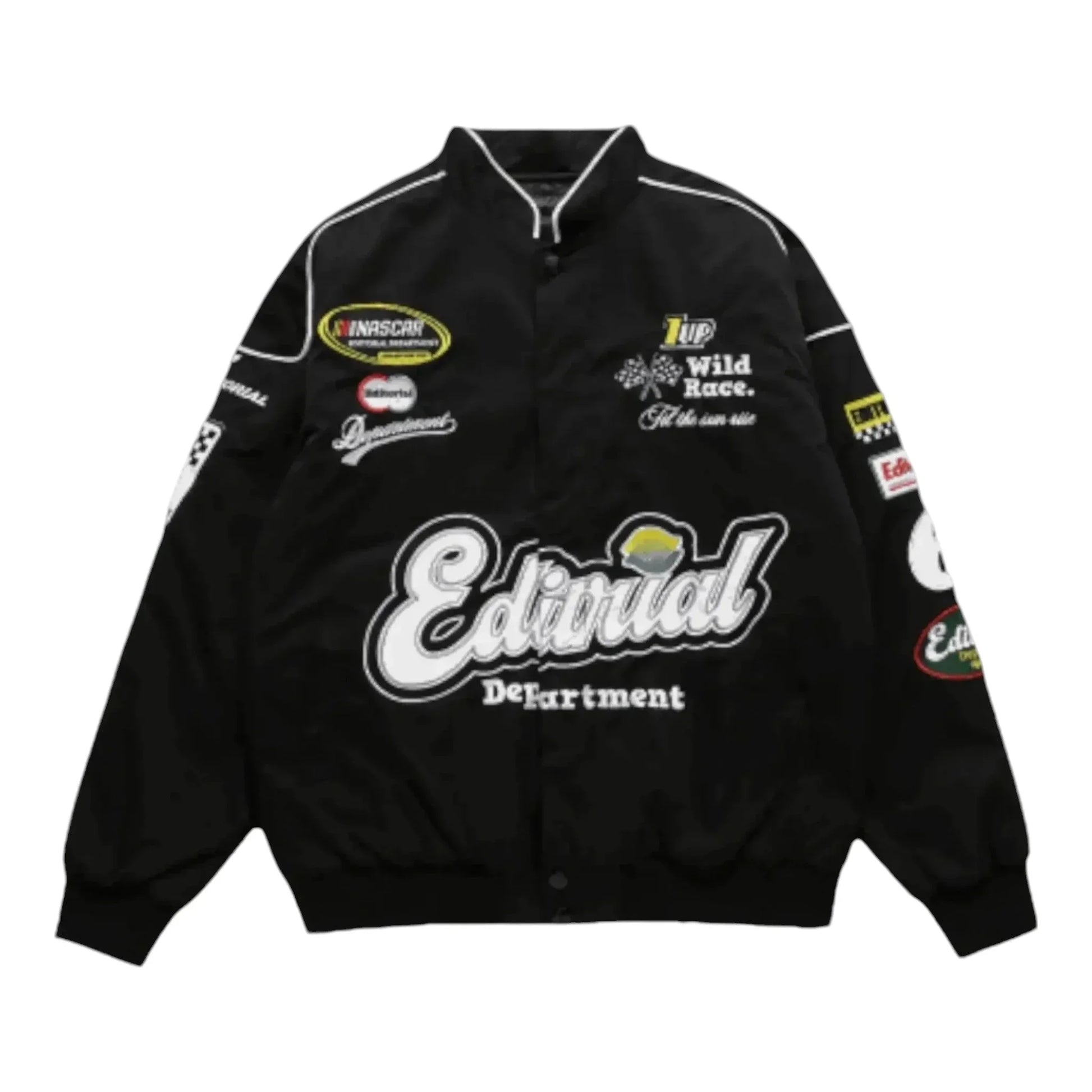 Formula One Racing Embroidered Jacket - F1 Vintage Racewear