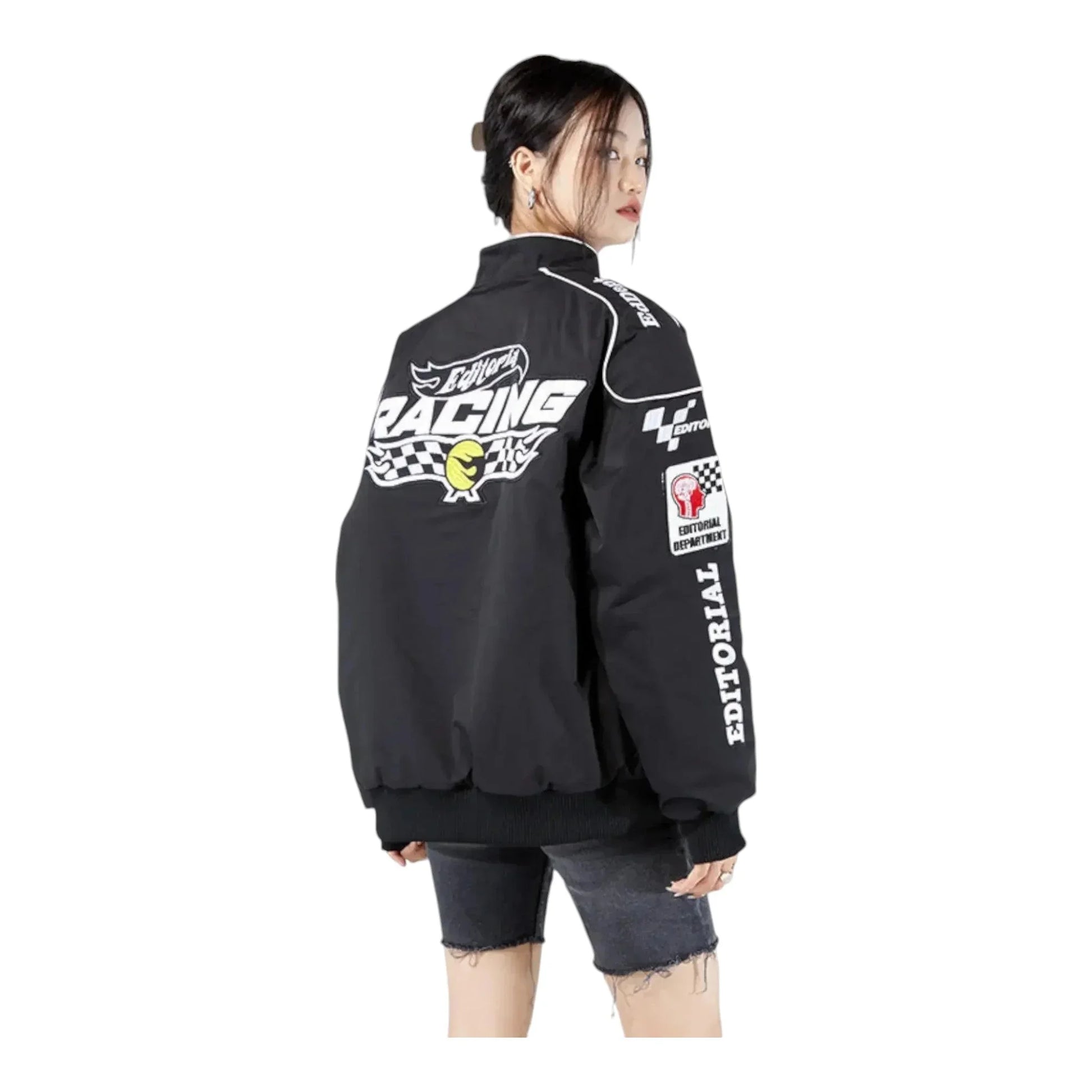 Formula One Racing Embroidered Jacket - F1 Vintage Racewear