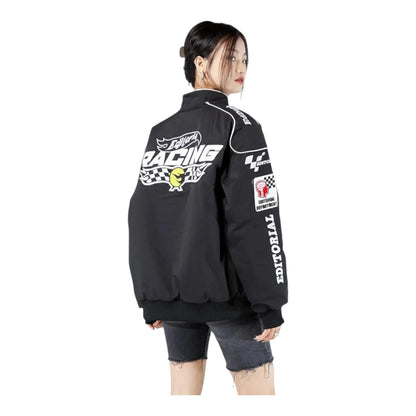 Formula One Racing Embroidered Jacket - F1 Vintage Racewear