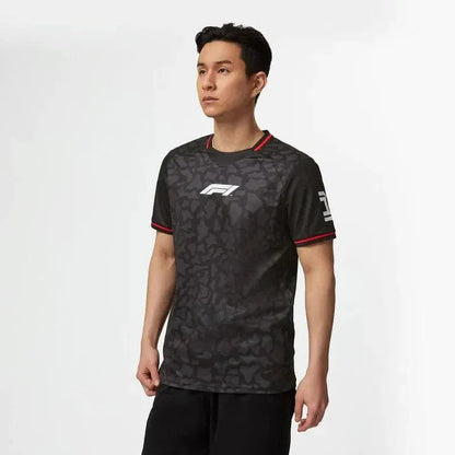 Formula 1 Tech Collection F1 Camo Sports T-Shirt- Black