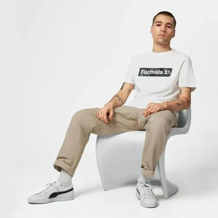 Formula 1 Tech Collection F1 Camo T-Shirt- White