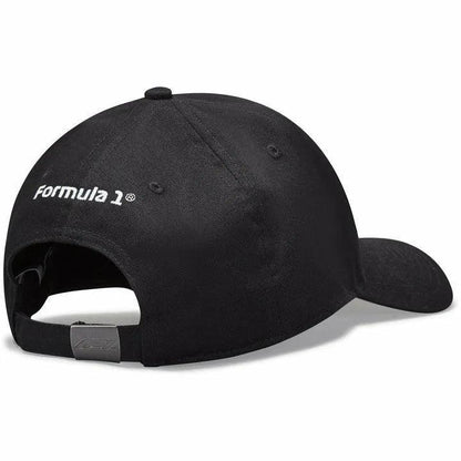 Formula 1 Tech Collection F1 Kids Large Logo Baseball Hat Black
