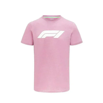 Formula 1 Tech Collection F1 Miami GP Kids Pastel T-Shirt- Pink/Baby Blue