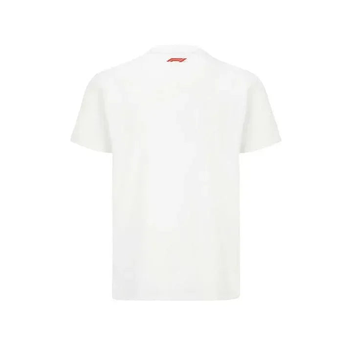 Formula 1 Tech Collection F1 Small Box Logo Graphic T-Shirt - White $39.00