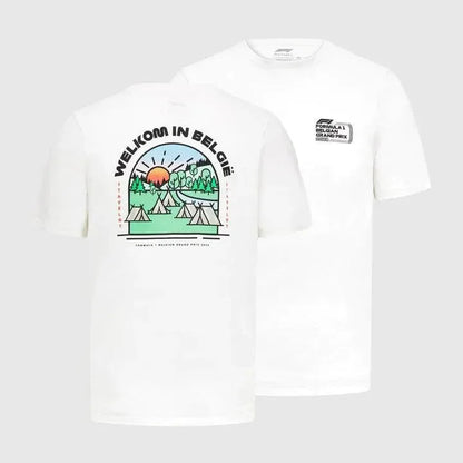 Formula 1 Tech Limited Edition Belgian GP T-Shirt - White