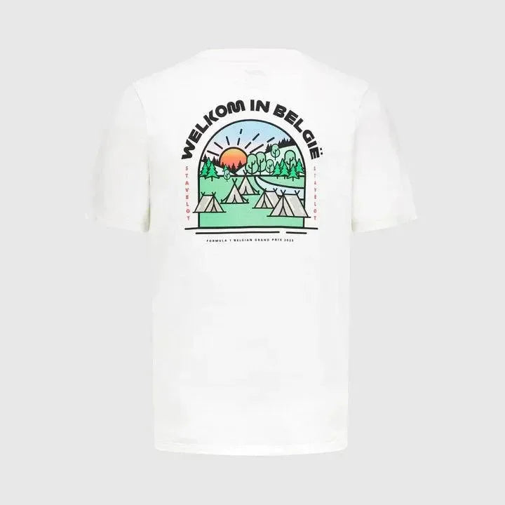Formula 1 Tech Limited Edition Belgian GP T-Shirt - White