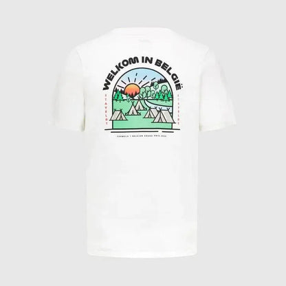 Formula 1 Tech Limited Edition Belgian GP T-Shirt - White