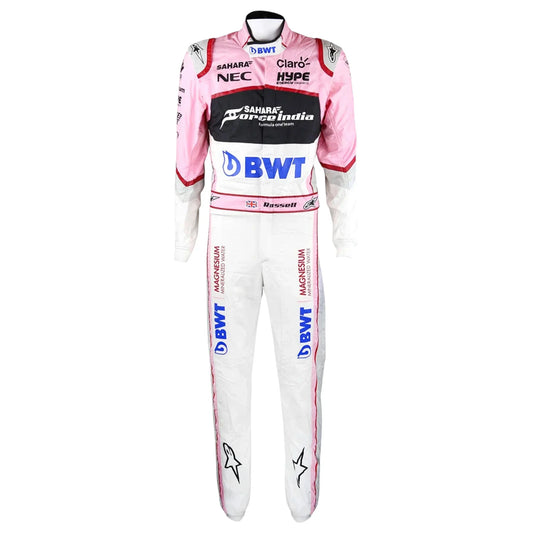 George Russell 2017 Abu Dhabi GP FP1 | Force India F1 Suit
