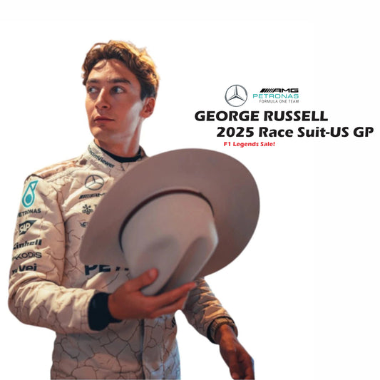 George Russell 2025 Mercedes F1 Race Suit - US GP