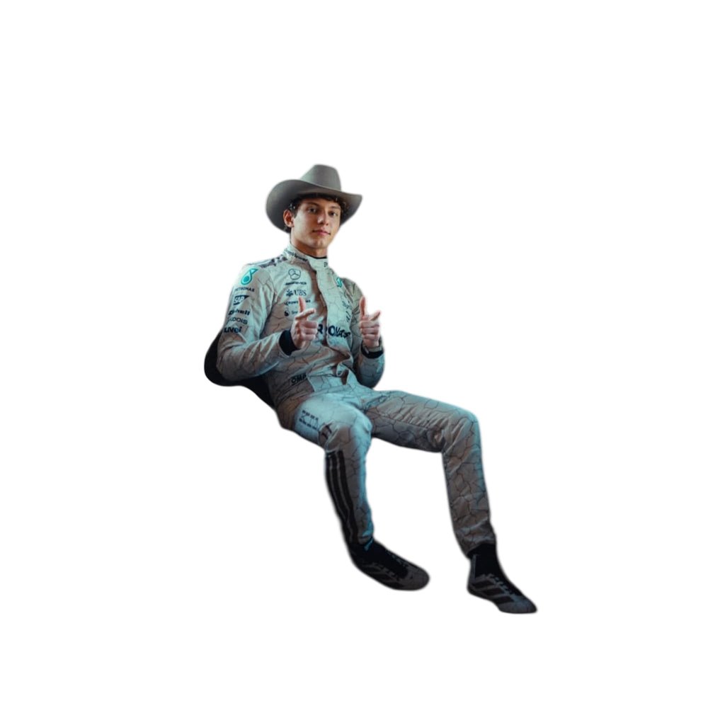 George Russell 2025 Mercedes F1 Race Suit - US GP