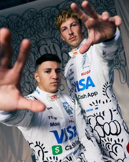 2025 Visa Cash App Racing Bulls Formula 1 Driver Race Suit - British GP - F1 Vintage Racewear