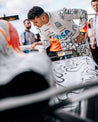 Isack Hadjar 2025 Visa Cash App Racing Bulls Replica F1 Race Suit - British GP - F1 Vintage Racewear