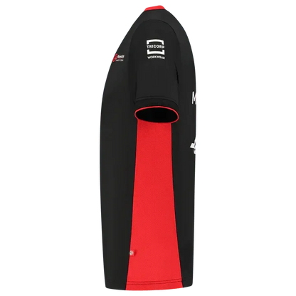 Haas Racing F1 2023 Men's Team Fitted Polo Shirt - Black