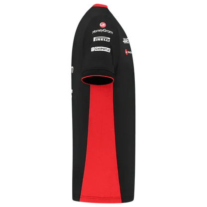 Haas Racing F1 2023 Team Fitted T-Shirt - Black