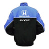 Honda Civic Racing Jacket Blue and Black - Vintage F1 Racewear