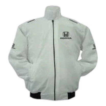 Honda S2000 Racing Jacket White - F1 Vintage Racewear