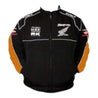 Honda Repsol Racing Jacket Black with Orange - Vintage F1 Racewear