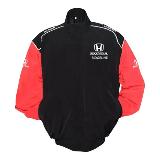 Honda Ridgeline Racing Jacket Black and Red - F1 Vintage Racewear