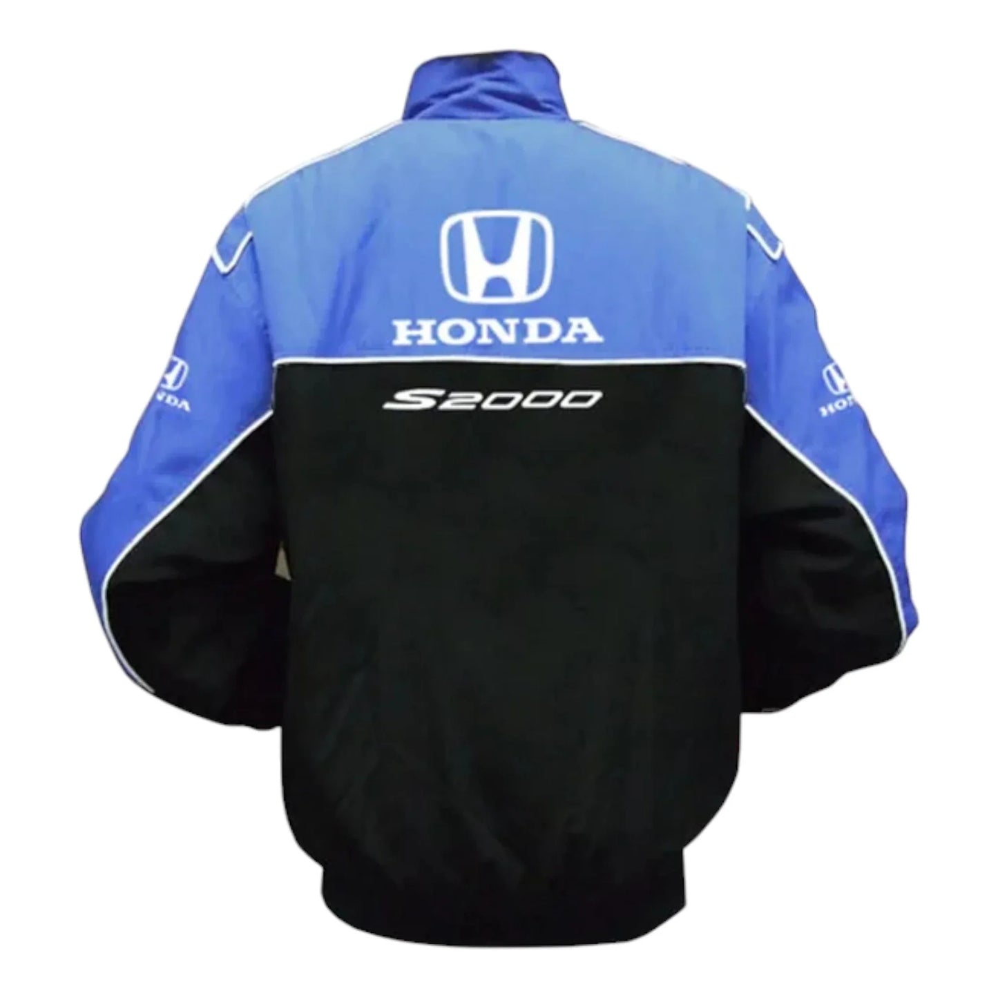 Honda S2000 Racing Jacket Blue and Black - F1 Vintage Racewear