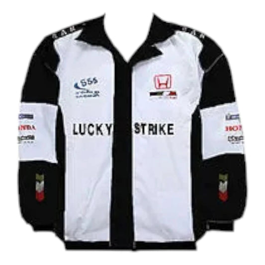 Honda BAR World Racing Jacket White and Black