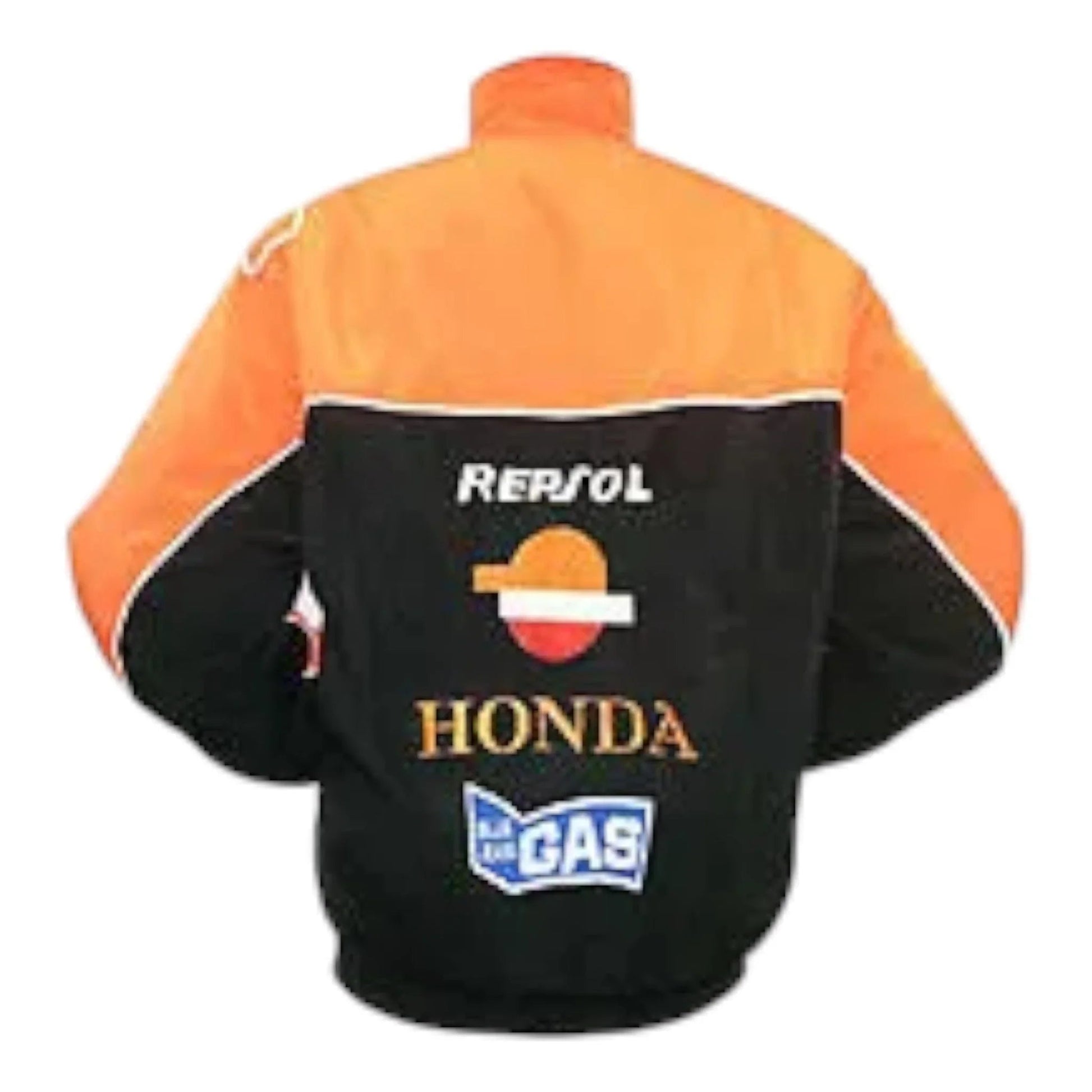 Honda Repsol Snap-on Racing Jacket Black and Orange