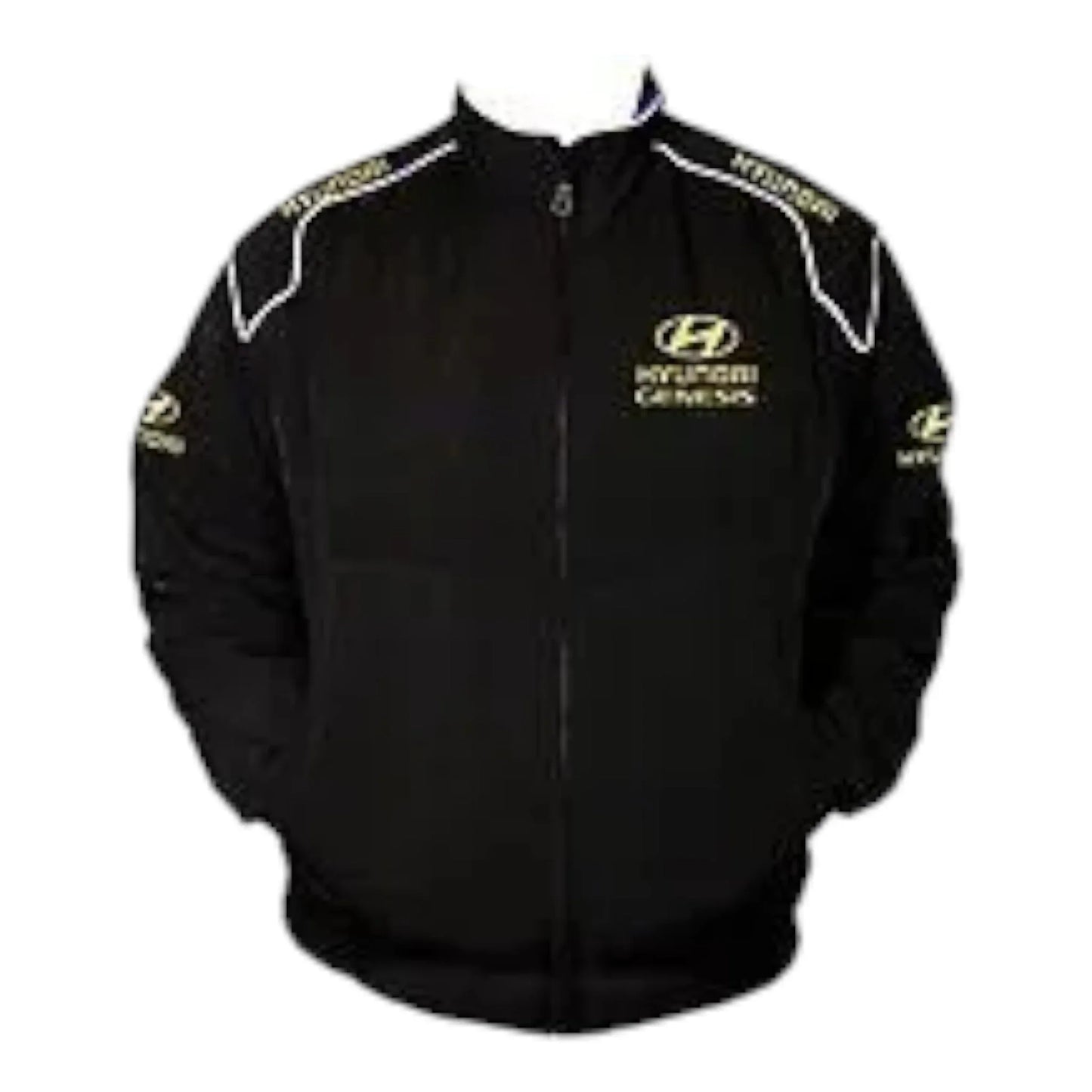 Hyundai Genesis Racing Jacket Black - F1 Vintage Racewear
