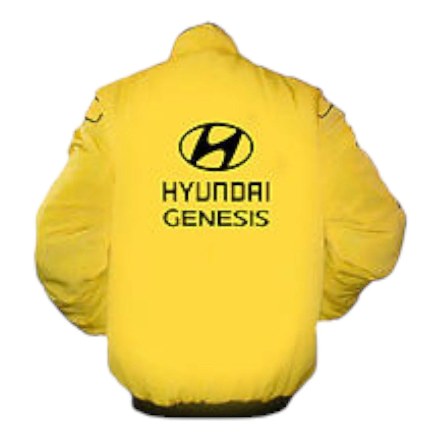 Hyundai Genesis Racing Jacket Yellow and Black