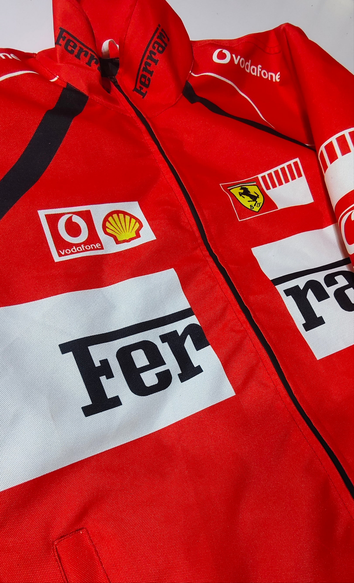 Ferrari Vodafone Racing Jacket Red & White