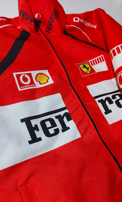 Ferrari Vodafone Racing Jacket Red & White