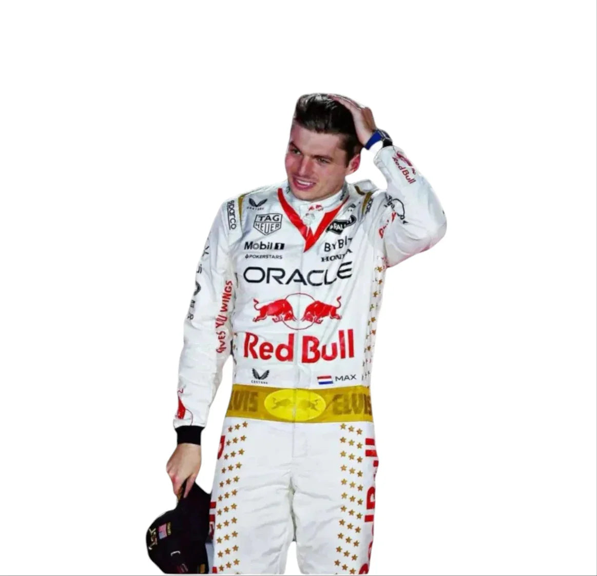 2023 Las Vegas Max Verstappen Red Bull F1 Race Suit - F1 Vintage Racewear
