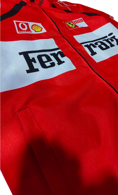 Ferrari Vodafone Racing Jacket Red & White