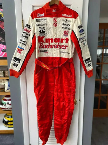1997 Christian Fittipaldi Signed Newman-Haas Momo IndyCar Suit - F1 Vintage Racewear