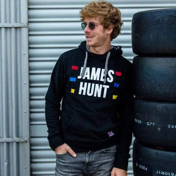JAMES HUNT HOODIE SILVERSTONE
