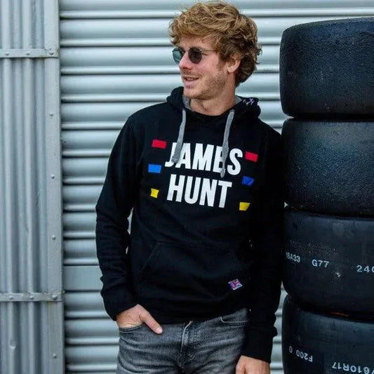 JAMES HUNT HOODIE SILVERSTONE