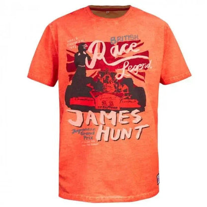 JAMES HUNT T-SHIRT RACE LEGEND