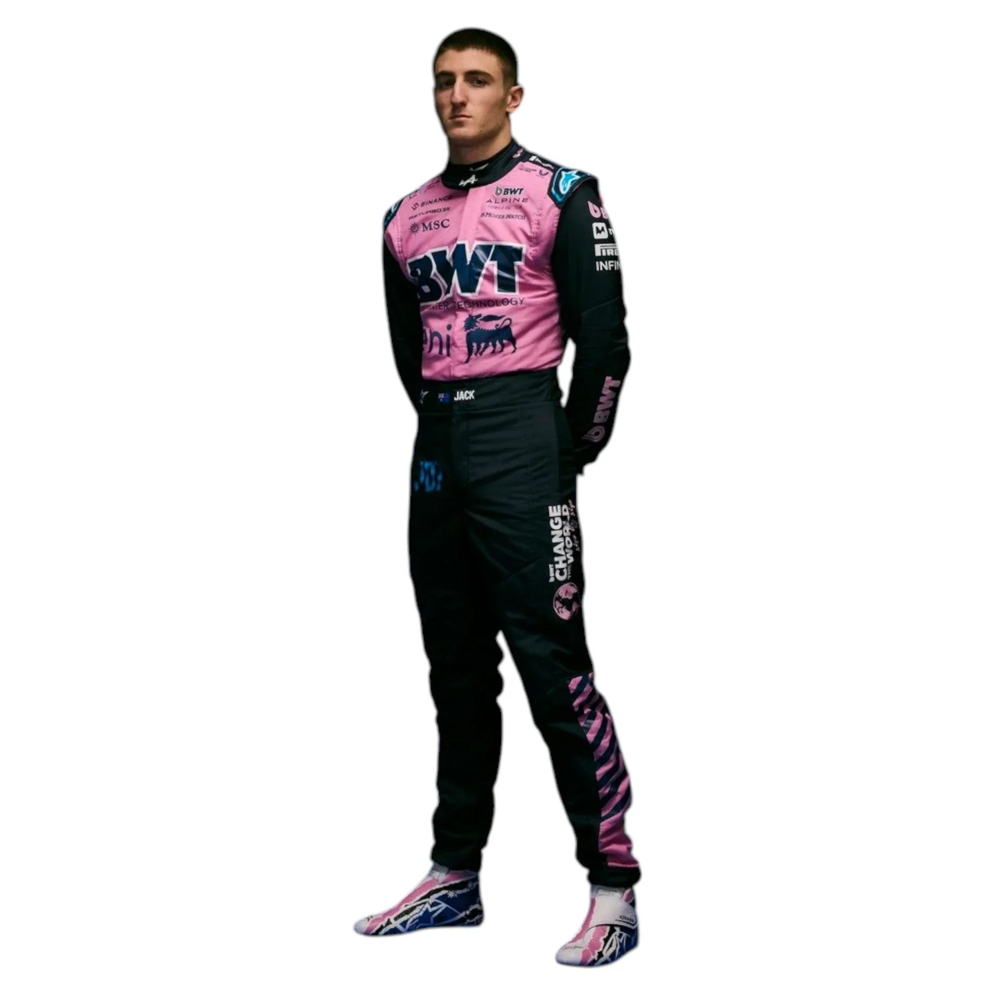 Jack Doohan 2025 BWT Alpine F1 Race Suit