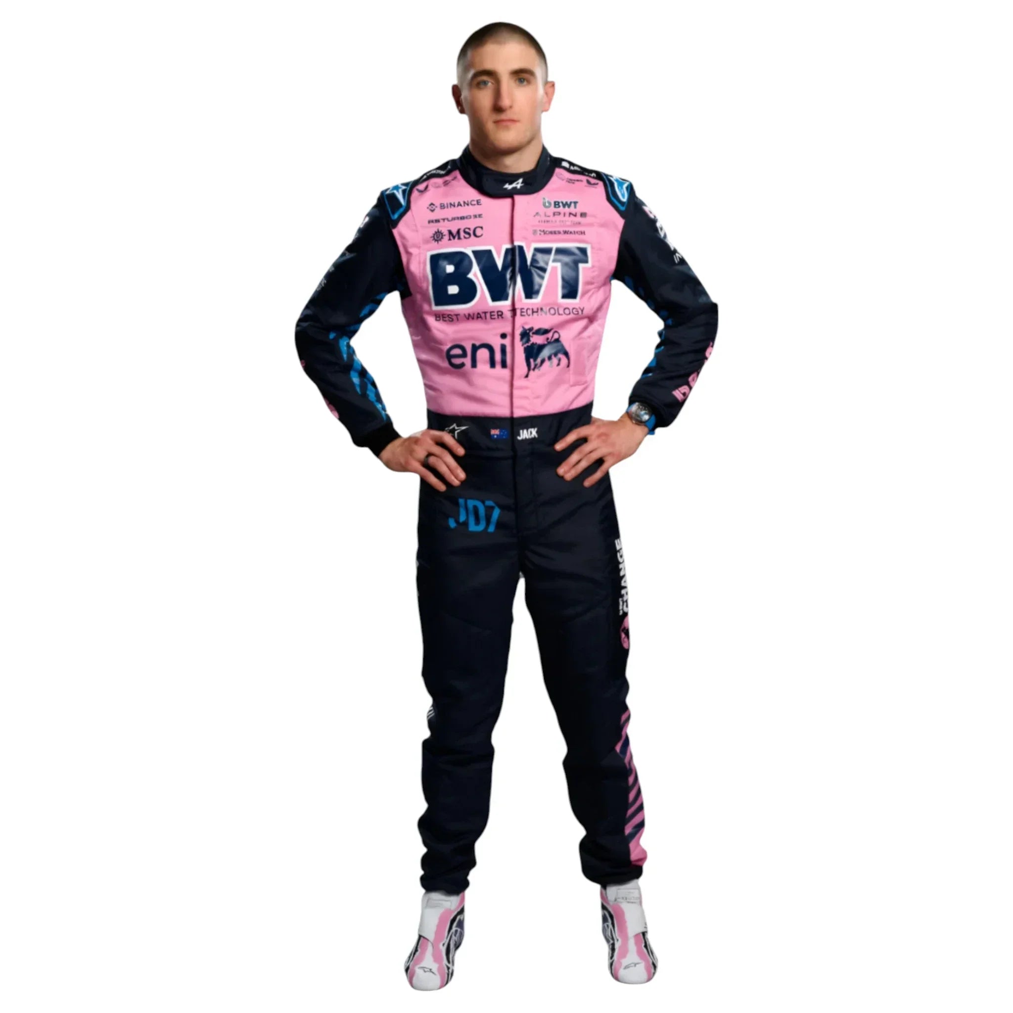 Jack Doohan 2025 BWT Alpine F1 Race Suit