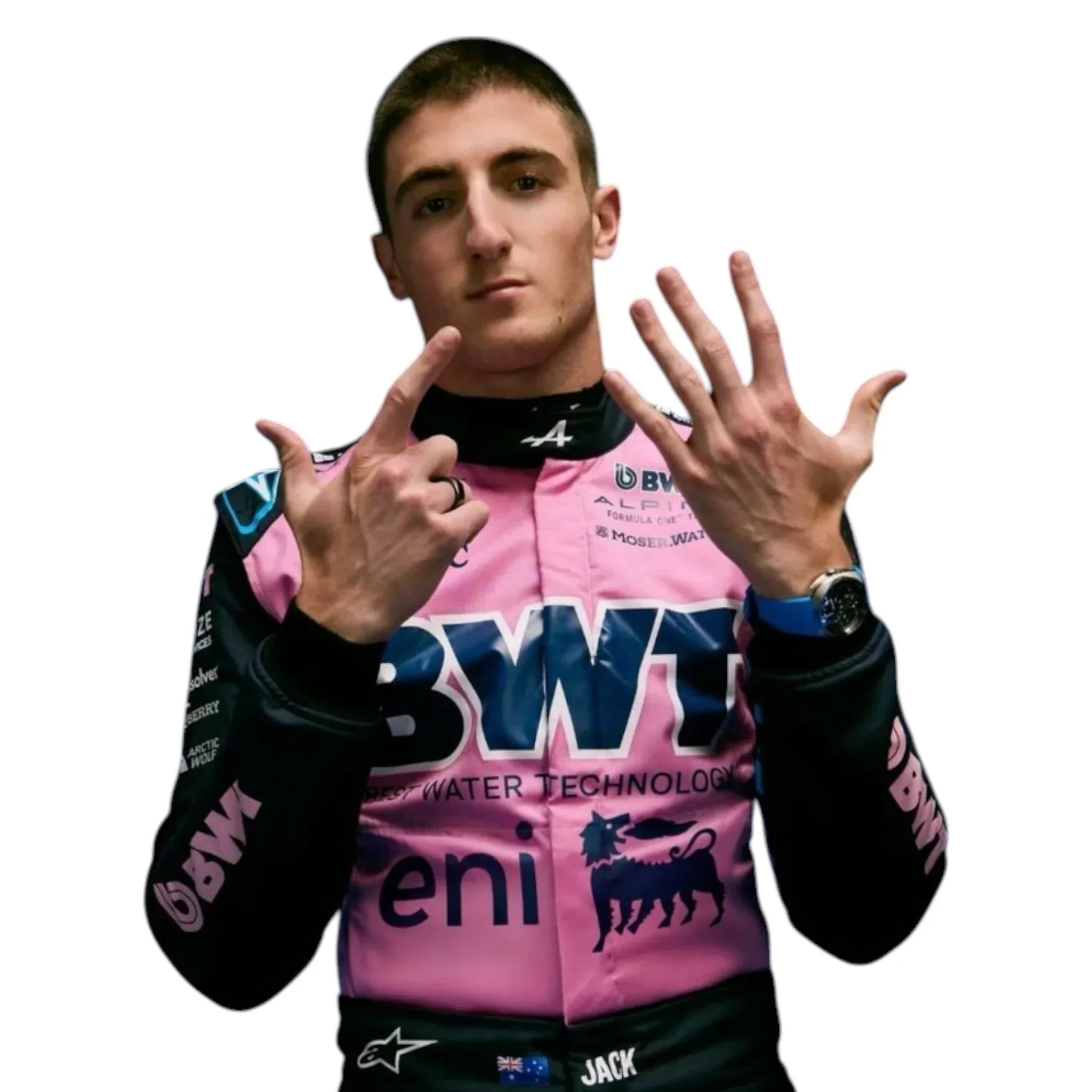Jack Doohan 2025 BWT Alpine F1 Race Suit