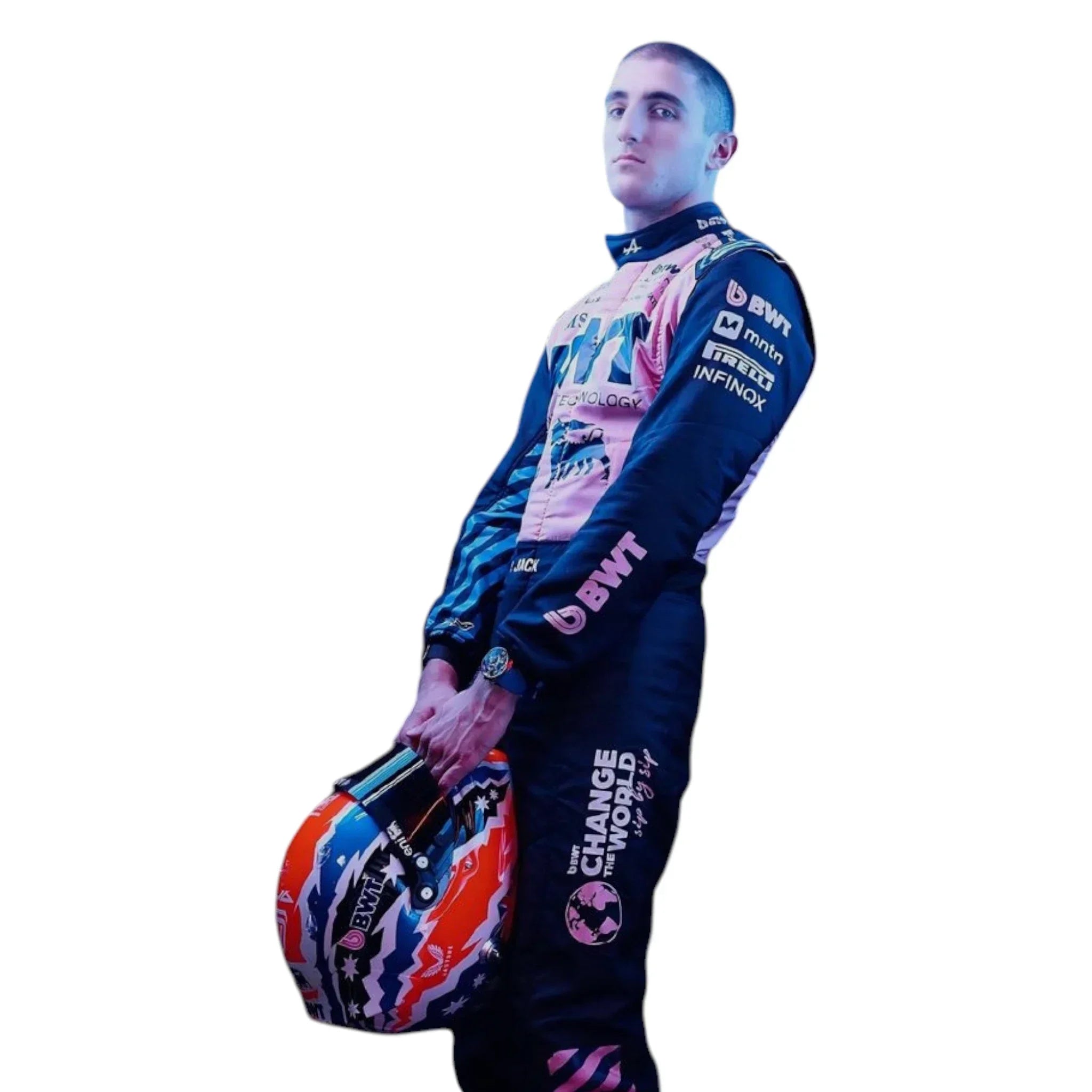 Jack Doohan 2025 BWT Alpine F1 Race Suit