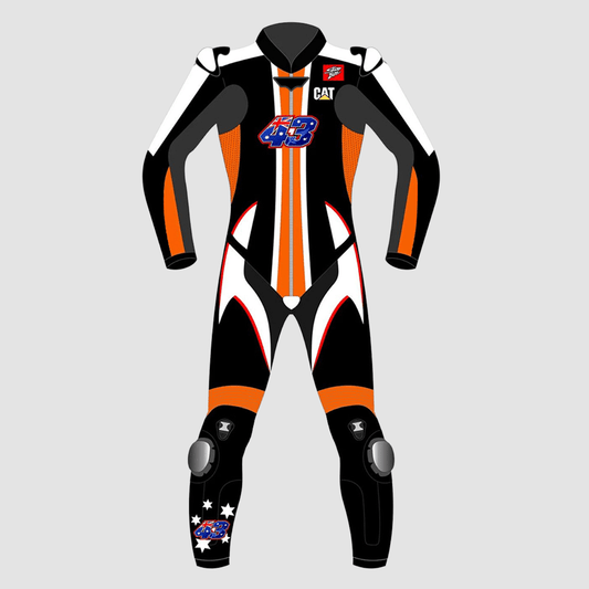 Jack Miller CAT Winter Test 2023 Leather Suit