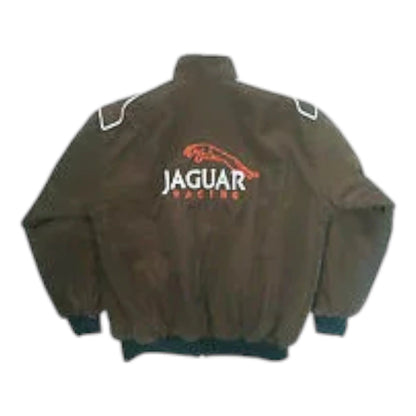 Jaguar Car Jacket Brown